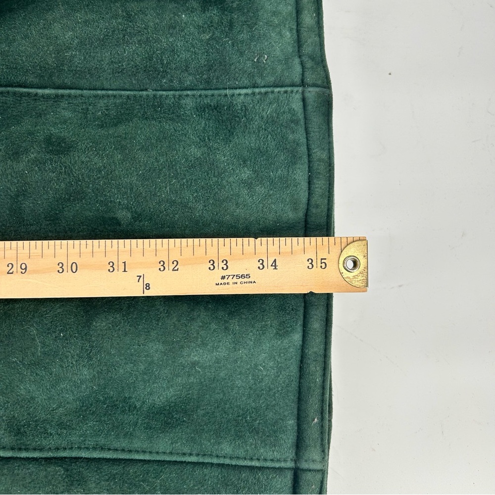 VTG Robert Arnold Forest Green Sheepskin Shearling Coat Women's Large Canada - Picture 11 of 11
